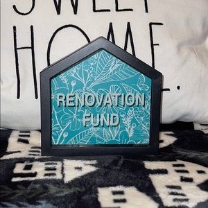 Bank shadow box “renovation fund”